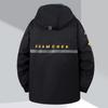 Talla Grande 5XL-11XL Moda Parkas de Hombre Abrigo de Invierno con Capucha Casual Suelto Grueso Cálido Sobredimensionado Ropa Exterior Chaquetas de Hombre