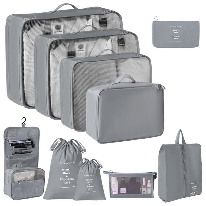 Travel Packing Cubes 7 Set, Clothes Organizer Bags for Suitcase Luggage, Portable Storage Bags for Clothes Socks Underwear