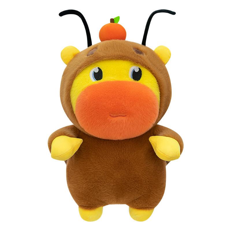 New Cartoon Capybara Doll Cute Expression Plush Funny Cartoon Doll Girl Pendant Birthday