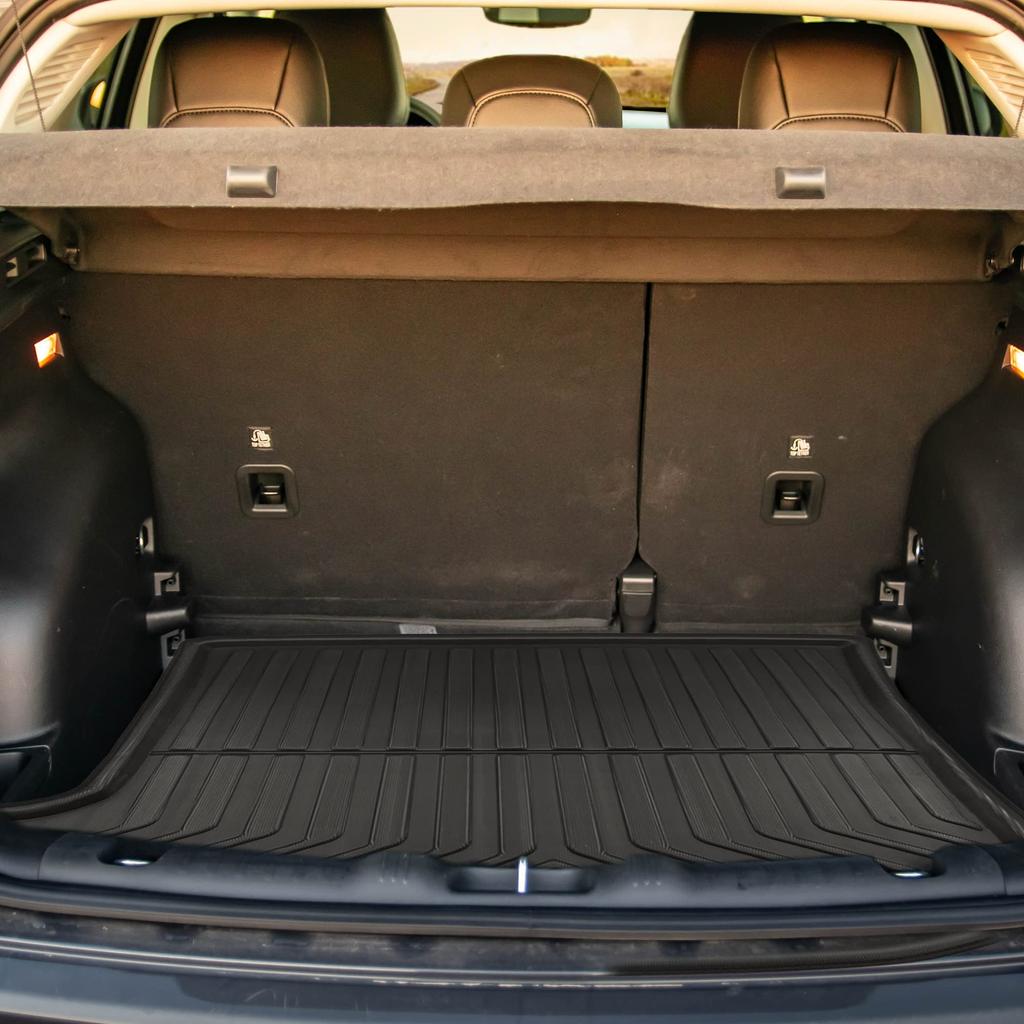 uxcell Cargo Mat, Luggage Mat, Easy Installation, Black, Rear Trunk Boot Liner/Cargo Mat Floor Tray for Jeep Grand Cherokee 2013-2017