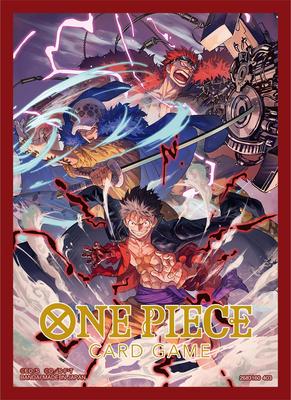 BANDAI ONE PIECE Card Game Official Card Sleeves 4 of (Set 4)