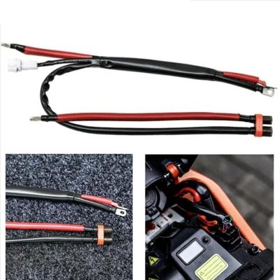 Câble d'alimentation de remplacement amélioré Haute performance Matériau ABS Convient pour la liaison de la batterie et du contrôleur de vélo électrique