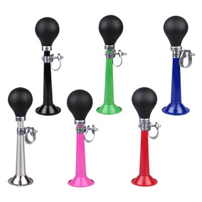 Bugle Horn  Clowns Horn Bike Horn Classical  Metal Loudspeaker Bike Air Horn for Vehicle Bicycles