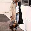 Women's Hooded Reversible Puffer Coat Zip‑Up Thick Warm Loose Mid‑Long Winter Cotton Jacket