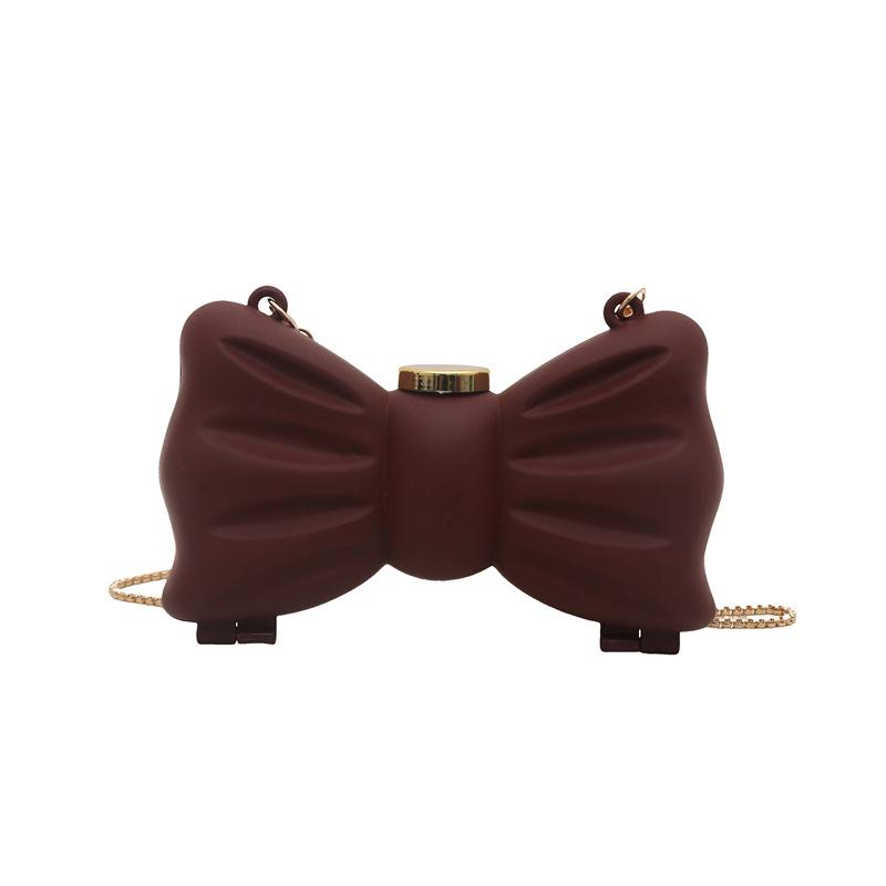 Cute Bow Small Bag Spring 2025 New European and American Fashion Niche Shoulder Bag Women's Mini Lipstick Bag