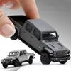1/64 Jeeps Gladiator Rubicon Alloy Pickup Car Model Diecast Metal Off-road Vehicle Car Model Simulation Miniature Scale Toy Gift