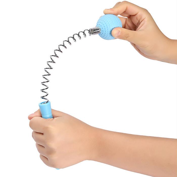 

Ручной массажный молоток, шариковый массажер для тела, пружинный эластичный удар, плечо, рука, нога, бедра, талия, весь массажный инструмент random color