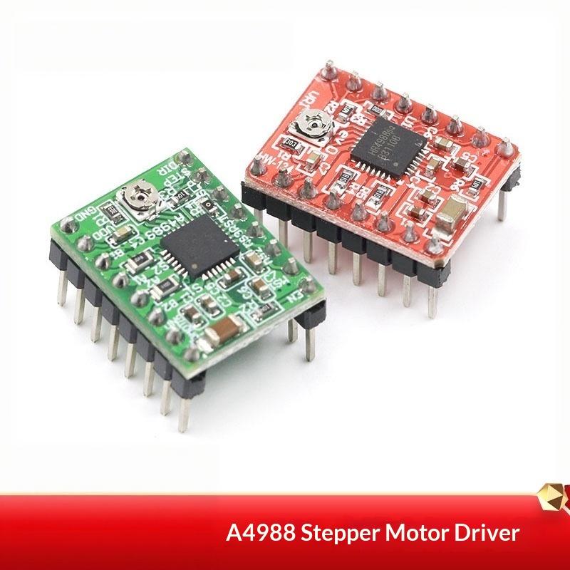 3D Printer Parts Stepstick A4988 Drv8825 Stepper Motor Driver With Heat Sink Carrier Diy Machine Control