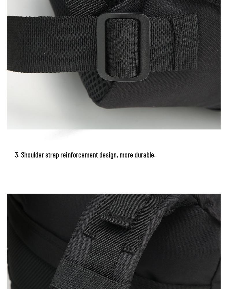 Tactical Camouflage Backpack: Large Capacity, Waterproof for Outdoor and Sports Activities