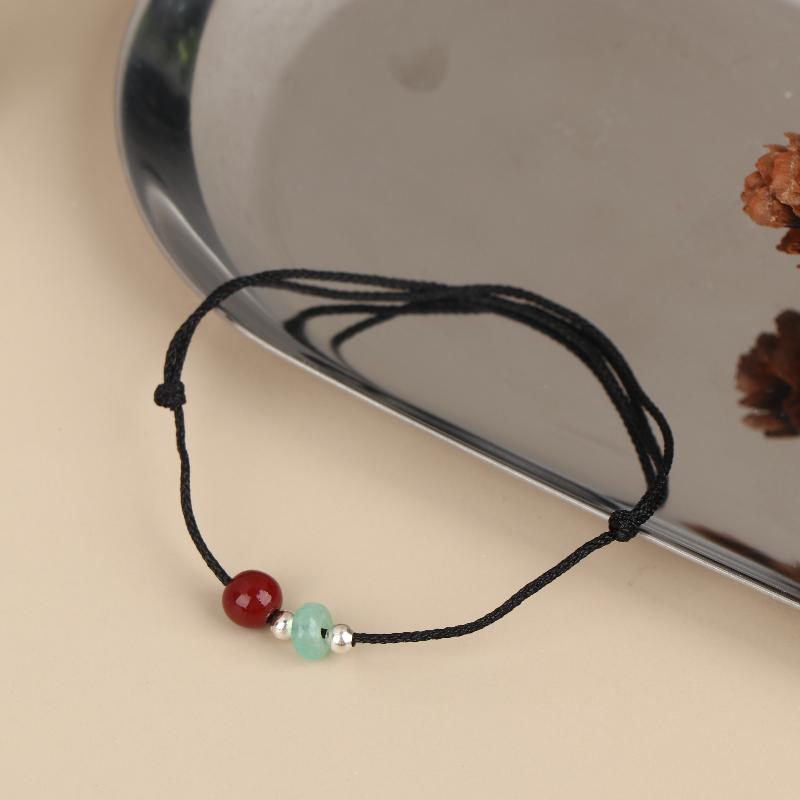 1/2 Stück Handgeflochtene Glücksbändchen Armbänder für Damen Glück Reichtum Armband Paar Freundschaft Schmuck Geschenke