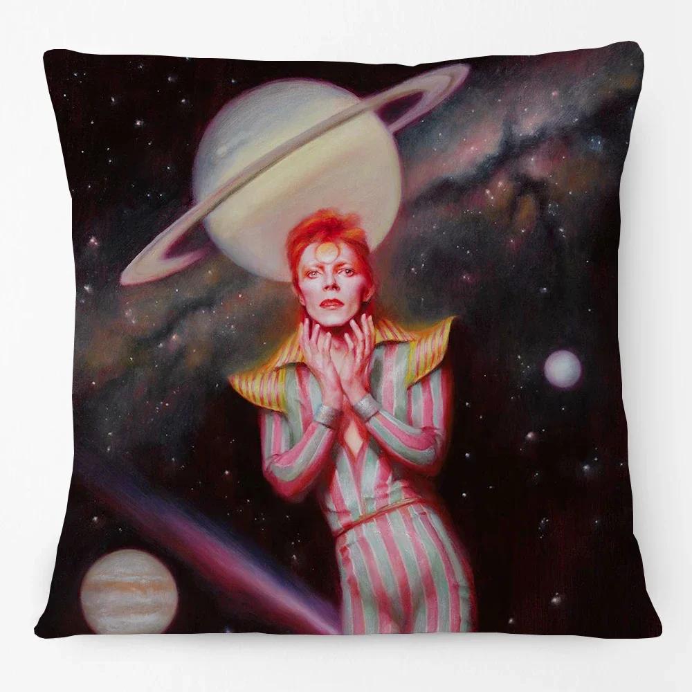 Ölgemälde David Porträts Druck Kissenbezug Musikgalerie Kunst Dekorativ Sofa Wurfkissenbezug