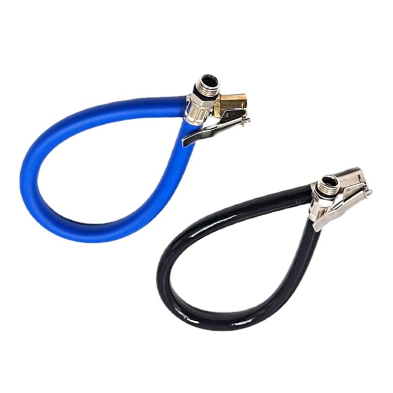 Luftreifenfüller Druck Auto Auto Reifen Schlauch Pumpe Manometer Schlauchanschluss Flexibel Für Autoreifen Schnell Aufblasbare Stangen