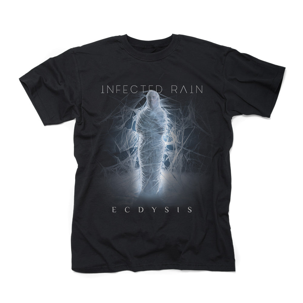 Infected Rain Ecdysis Band T-Shirt 100% Cotton Graphic Tee Men Women Summer Streetwear Top S