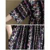 New Vintage Casual Loose Maxi Dress Plus Size Women Summer Short Sleeve Basic Dress