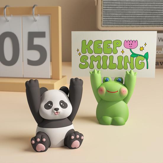 Încurajare Matrițe Animale Panda Broască Pisică Forme Matrițe Silicon DIY Kit Artizanal