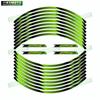 For Z250 Z 250 motorcycle accessories 17 inch front and rear wheel hub decals fairing modified reflective sticker decoration