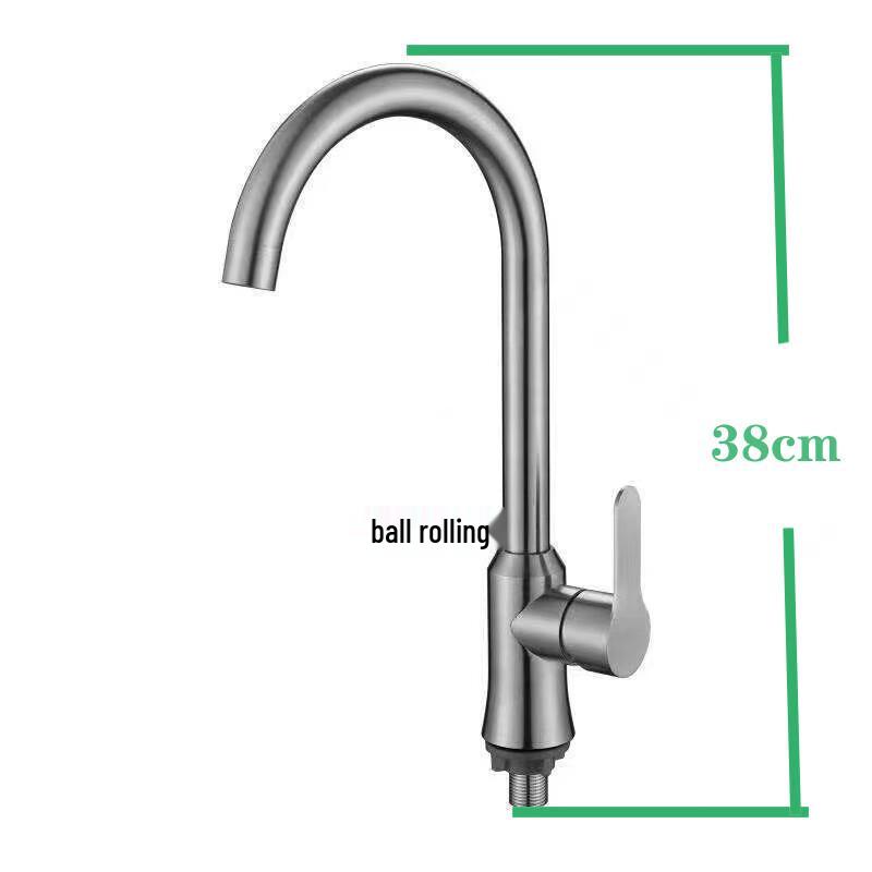 Lilon 304 Stainless Steel Single Cold Kitchen Faucet