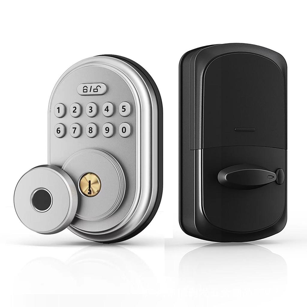New American Standard Smart Deadbolt Lock with Fingerprint for Wooden Doors.