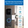 Türklingelhalter aus Aluminiumlegierung Praktischer Türklingelständer für Video-Türklingel Stabile Montage Mühelose Installation