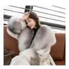 Cross Internet Celebrity Imitation Leather Mink Coat New Fur Lady Coat Fox Imported Fur Collar Mink Coat Mink Coat