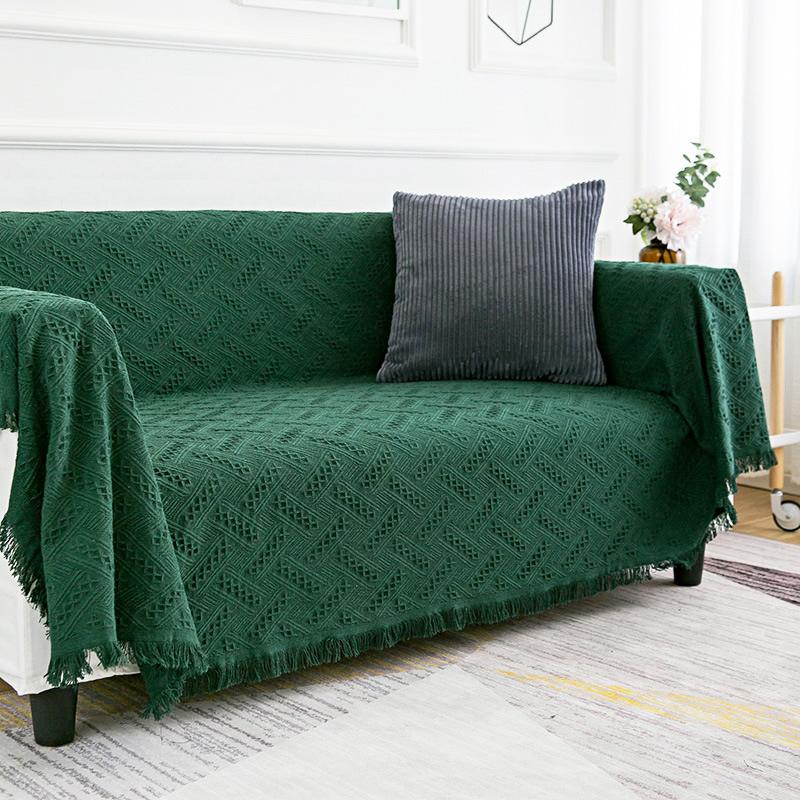 

Полотенце Чехол на диван Пылезащитный чехол Защитный чехол Полный чехол Полотенце для дивана Однотонный Тартан Обивка Универсальный Все сезоны Подушка для дивана 90X90