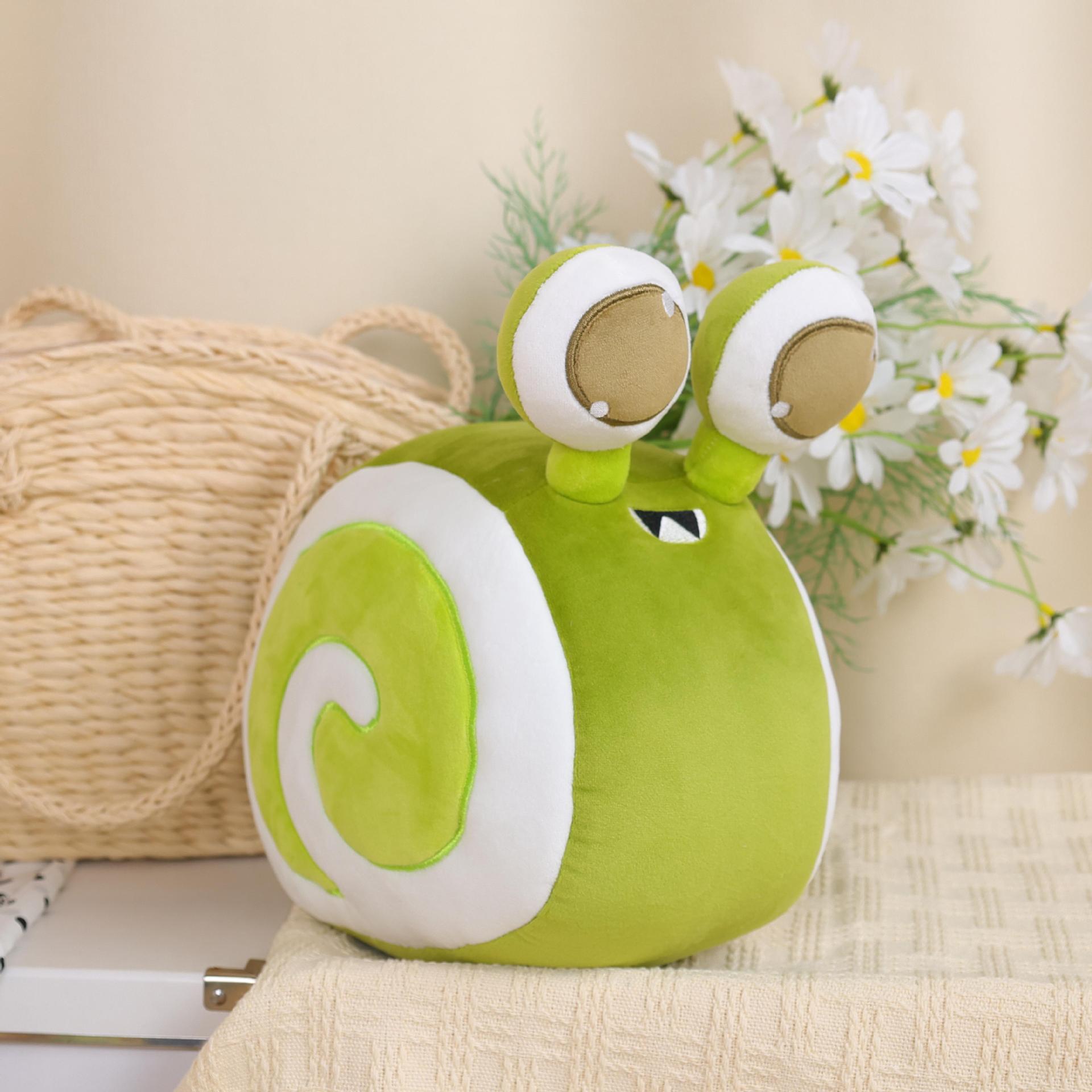 

Плюшевая улитка в виде швейцарского рулета: Удобная подушка для сна для детей 18cm