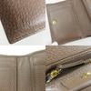 Used GUCCI Tri-fold wallet 523174 Sherry line Ofidia leather Brown Accessory