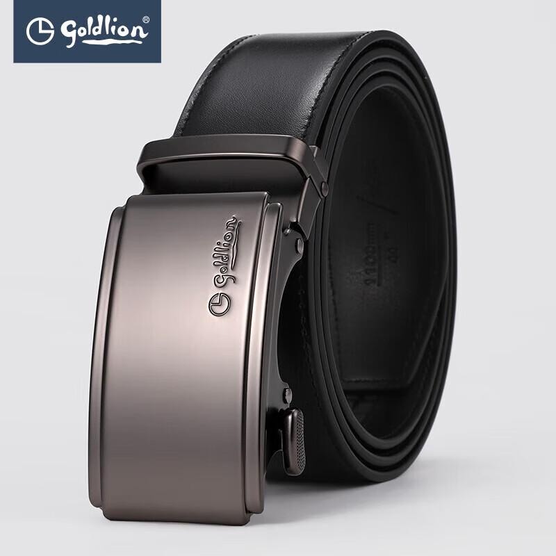 Goldlion Little Gold Belt Series 1 Automatic Buckle Leather Belt 125cm