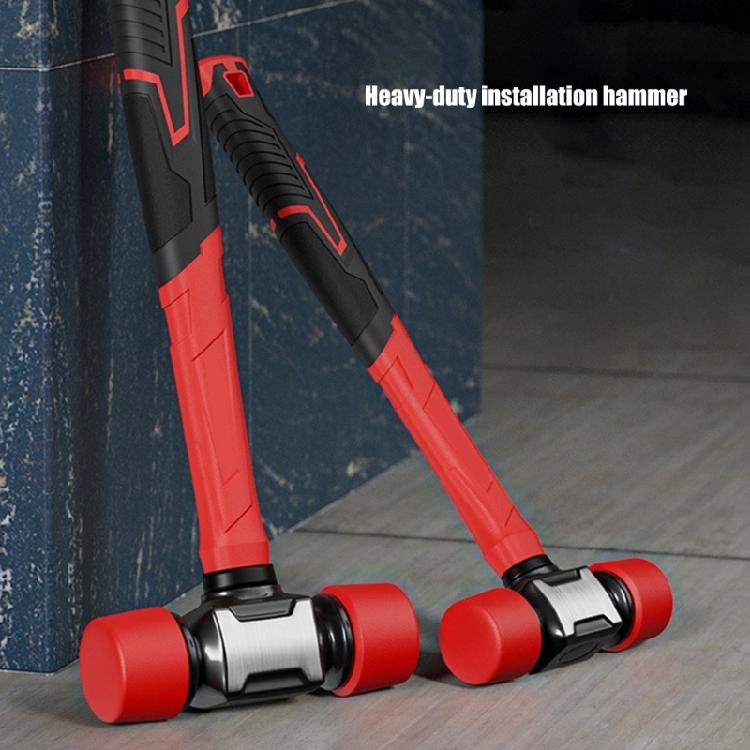 Vibration Dampening Rubber Mallets Hammer Construction Tool For Precise Tile Setting And Outdoor Tent Stake Hammering