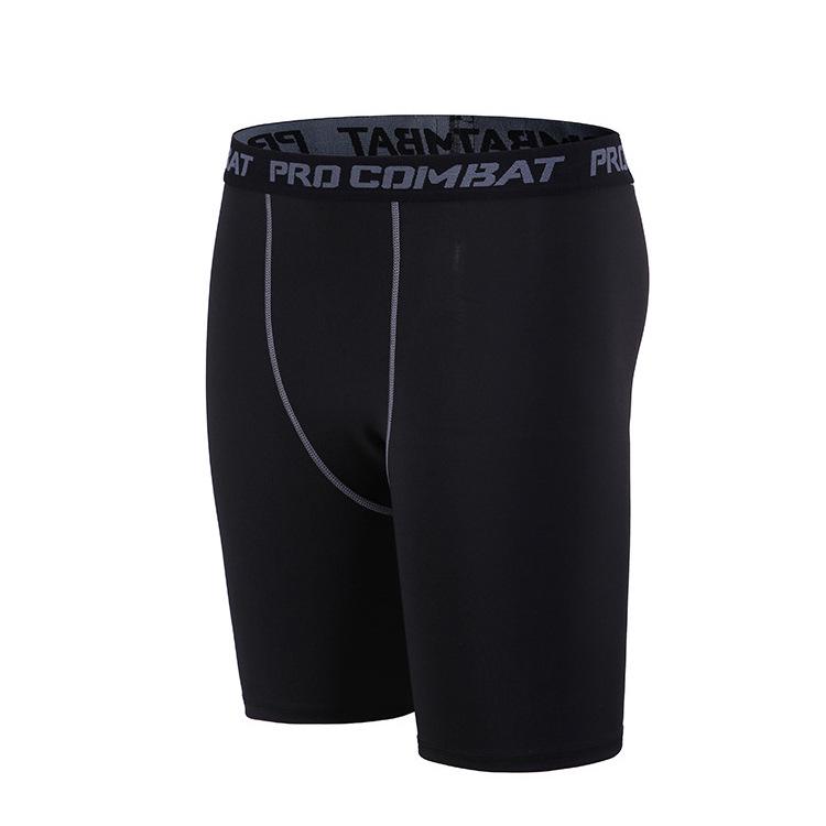 Men's Breathable Sweat-Wicking Compression Running Shorts for Outdoor Sports & Gym