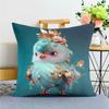 Cartoon Zodiac Pillowcase Dormitory Decoration Office Living Room Home Pillowcase