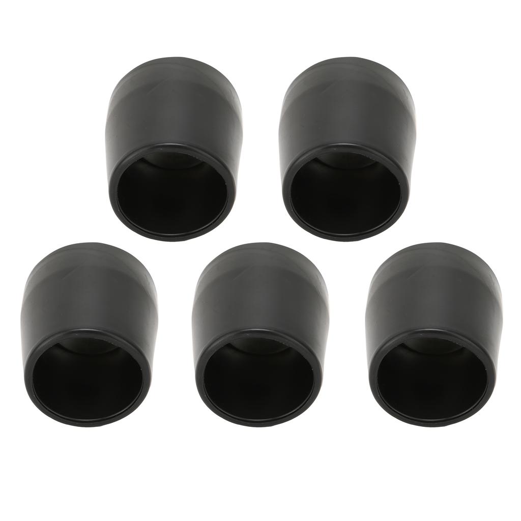 5 Pcs Crutch Tips Thick Rubber Single Angle Cane Foot Cane Walking Stick Crutch Foot Pad