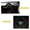 Stainless Steel Carbon   Car Pipe Tip Tip 63mm Output 89mm Polished Finish Enhanced Performance for Auto SUV