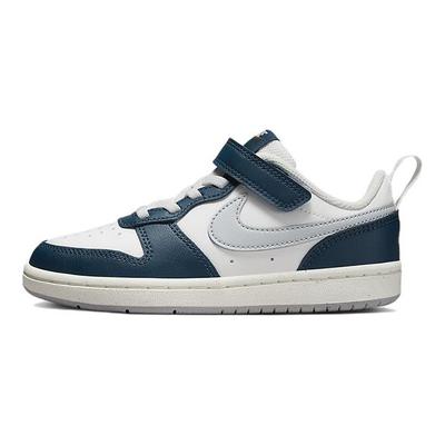 Court Borough Low 2 PS White Valerian Blue Kids Sneakers Summit-White Pilgrim Pure-Platinum BQ5451-121
