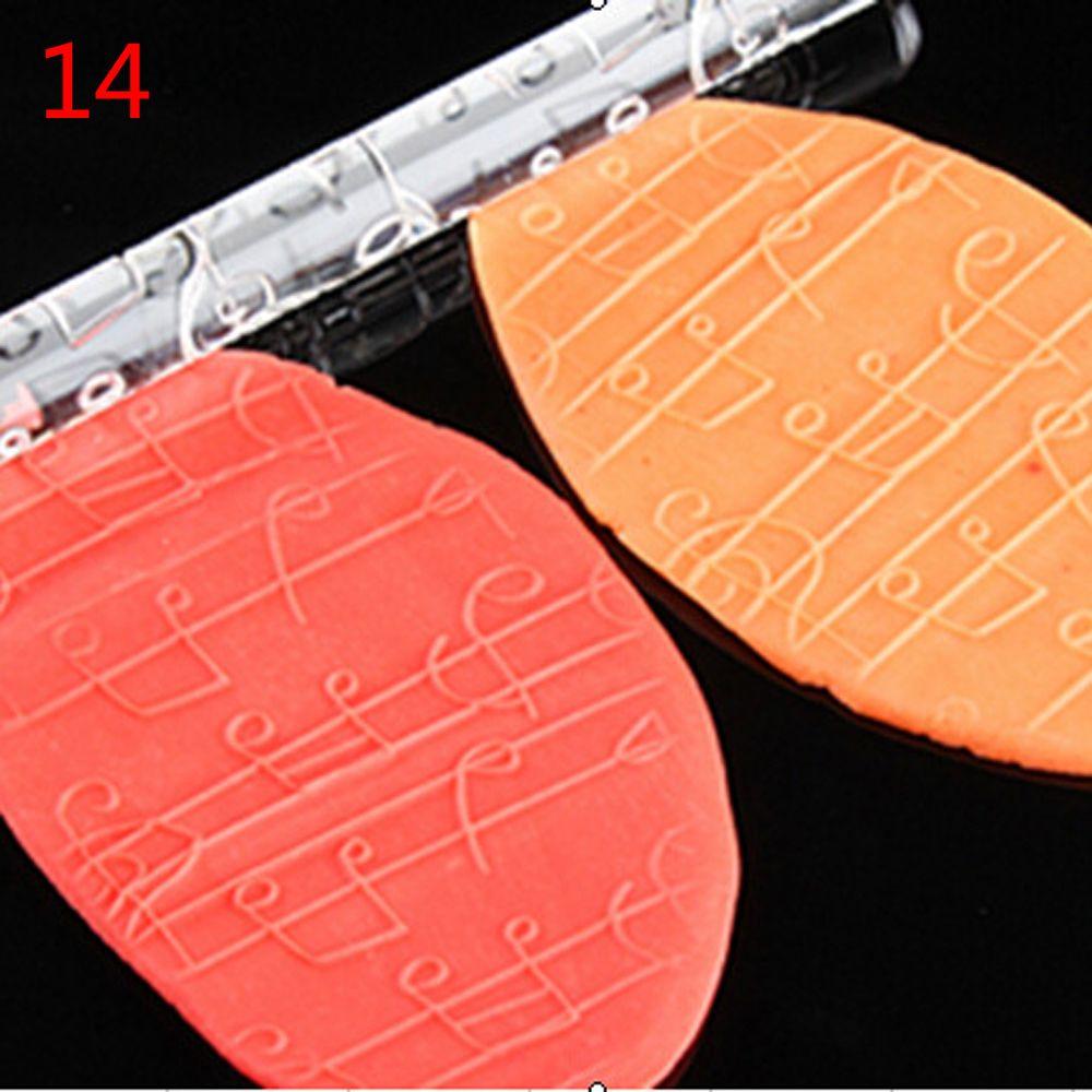 

1 шт. Акриловая скалка для теста, ролик для выпечки, 21 стиль, тиснение, дизайн, кухонная выпечка, помадка, торт, оттиск, инструменты для украшения