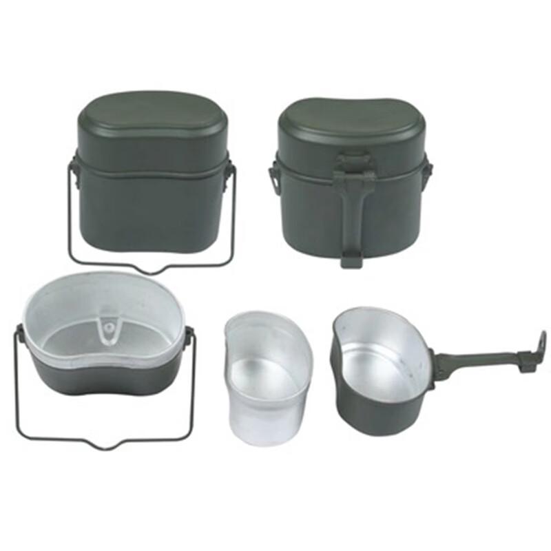 Retro Military Style Outdoor Lunch Box Set
