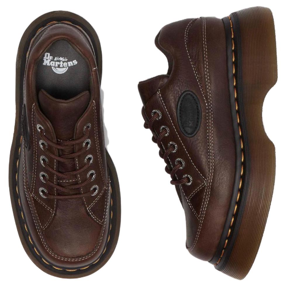 Dr. Martens  Buzz 5-Eye Grizzly Dark Brown Women Sneakers 41129200