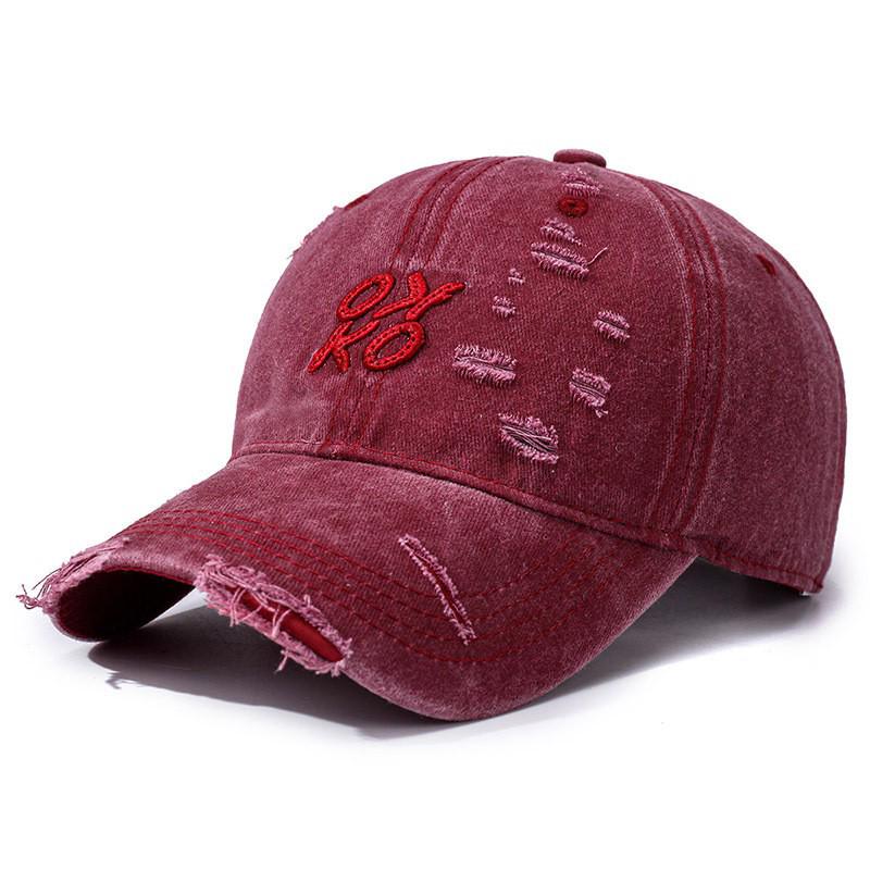 Retro Amerikanische Street Duckbill Baseballkappe mit großem Schirm & weichem Oberteil - Waschbar für Damen & Herren