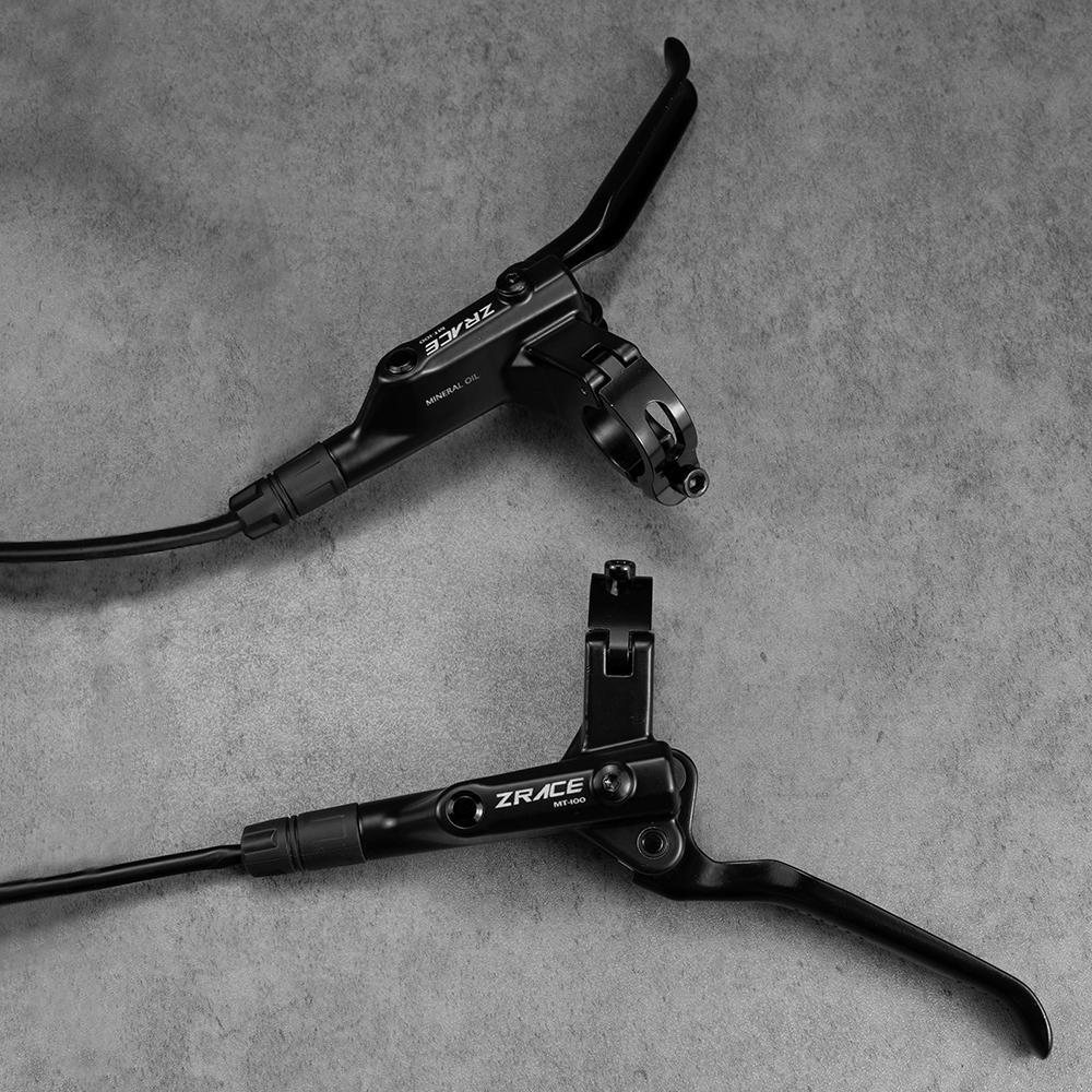 ZRACE MT100 Mountain Bike Hydraulic Brake, MTB Oil Pressure Disc Brake Set, Front and Rear Brake