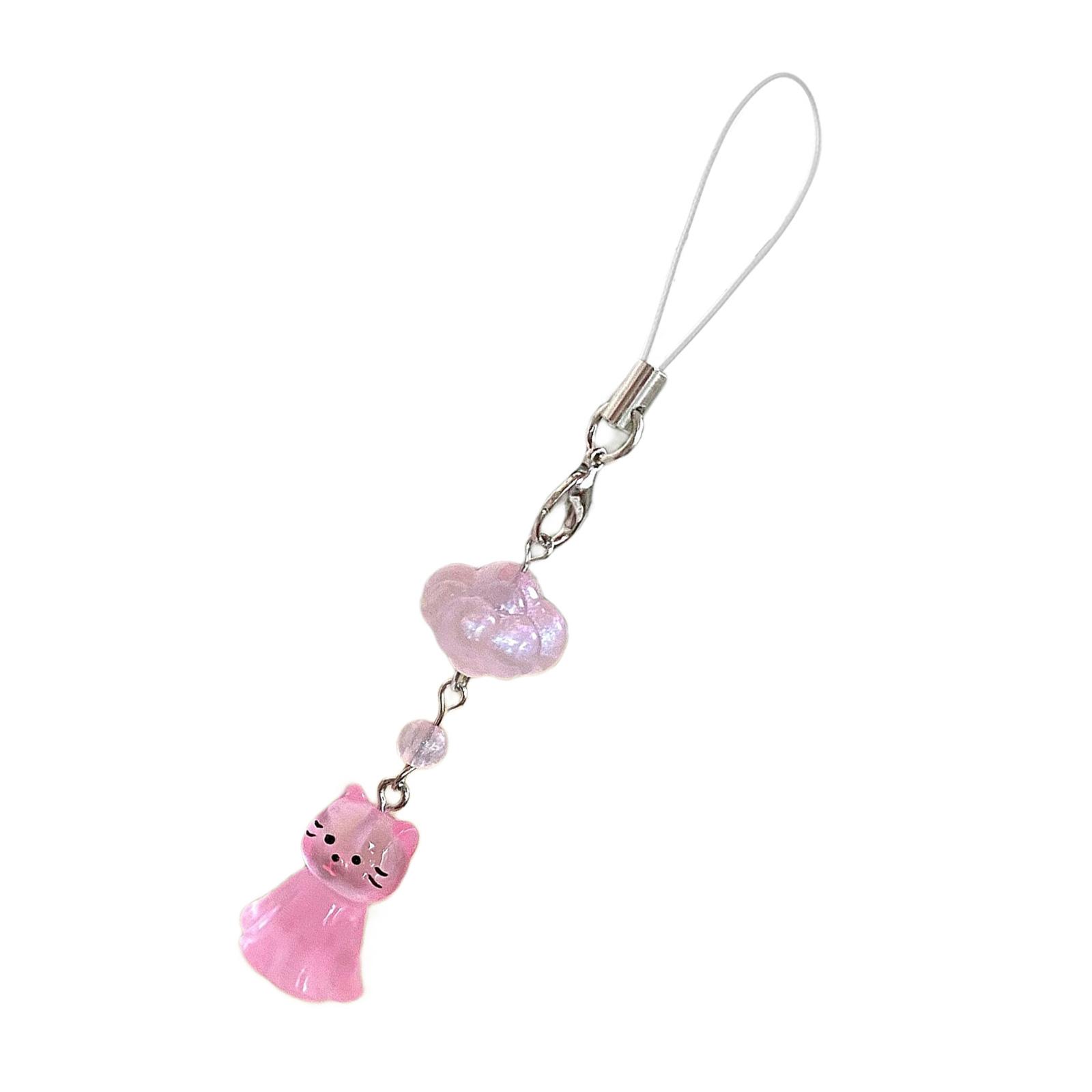 

Кошка и облако мобильный брелок брелок многофункциональный модный мобильный ремешок телефон шнурок для ежедневного использования на вечеринках