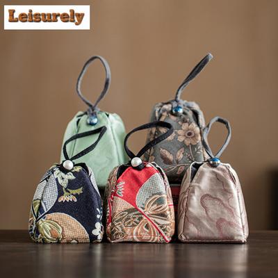 Portatile Cotone e Lino Nascosto Sottobicchieri da Tè Zen Bundle Te Tikonf Sottobicchiere da Tè per Teiera Borsa da Mano Borsa per Set da Tè da Viaggio Accessori Cha