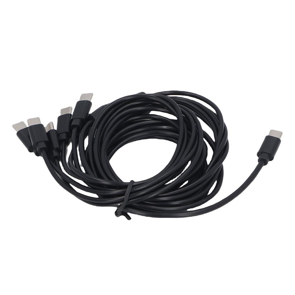 Fast Charging USB C Splitter Cable Plug and Play USB C Multi Charging Cable  For Tablets