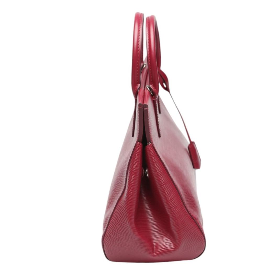 LOUIS VUITTON Epi Marley MM Handbag Epi Leather Fuchsia Women M94615 Used