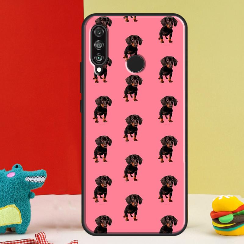 

Sausage Dog Love For Huawei Nova 12i 12s 11i 5T 9 10 SE Y91 Y90 Y60 Y70 Y72 Y61 P60 Pro P20 P40 P30 Lite Case Huawei P30 Pro