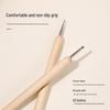 5pcs Double-Ended Nail Art Dotting Pens with Wood Handles for Rhinestones and Polka Dots