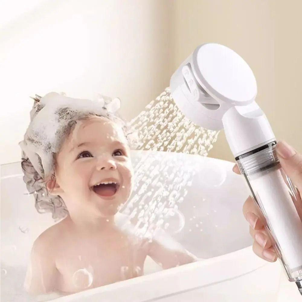 Detachable Shower Sprayer 3 Modes Sprinkler Sprayer Portable Filtered Shower Head Travel