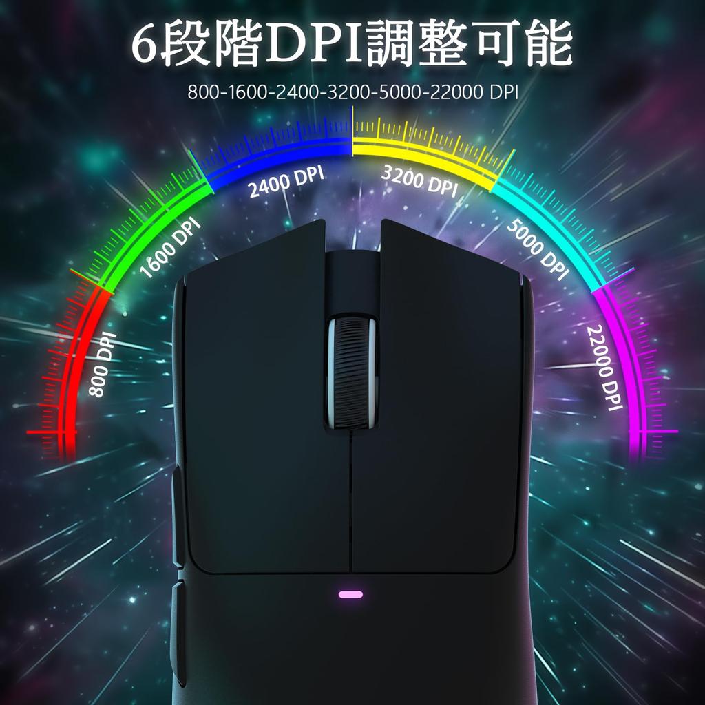 ATTACK SHARK MAMBASNAKE X60HE Rapid Trigger Gaming-Tastatur und -Maus Kabelloses Gaming Kabelgebundene mechanische Tastatur mit magnetischer 8000 Hz Polling-Präzision