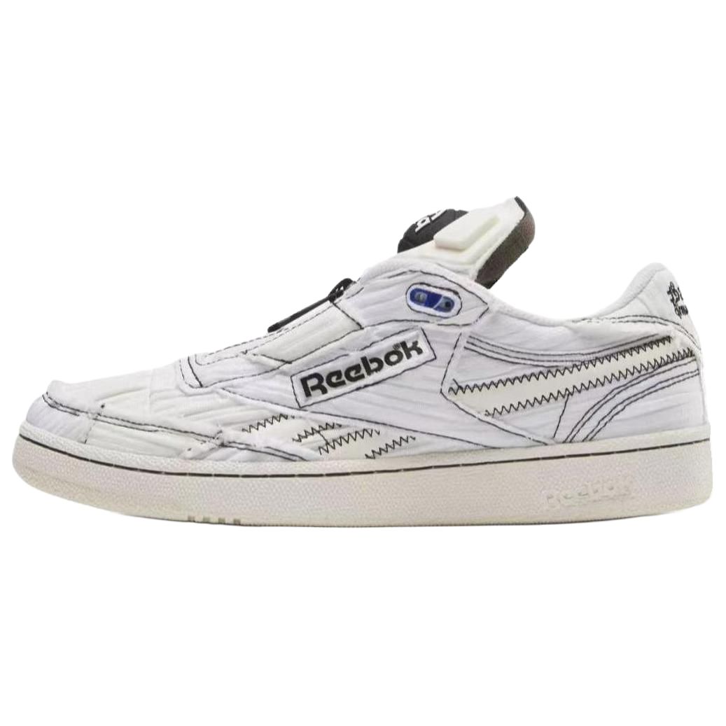 Club C Market x Club C Reebok 85 Pump Chalk Black 100069832 40
