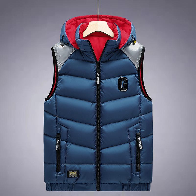 Doppelseitige Weste für Herren Vielseitig, Warm und Bequem, Freizeitweste für Herbst und Winter