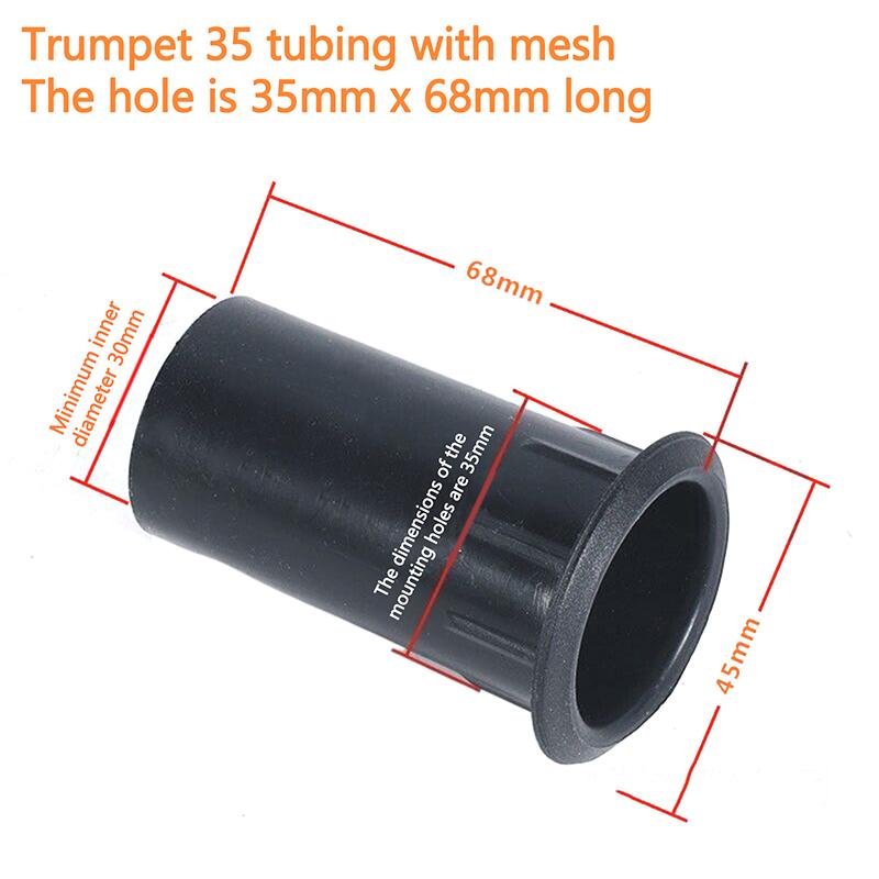 

Акустическая система Порт Трубка Динамик Инвертированная Трубка Порт Динамик Направляющая Трубка Для 2-15-дюймовых Акустических Систем Басовый Корпус Вентиляционный Динамик